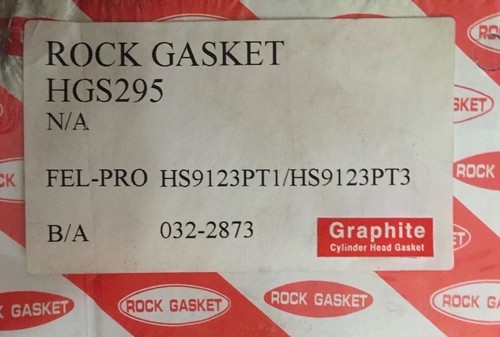 Juego de juntas de culata del motor Rock HGS295 88-91 Honda CRX 1.5L-L4 - Imagen 2 de 2