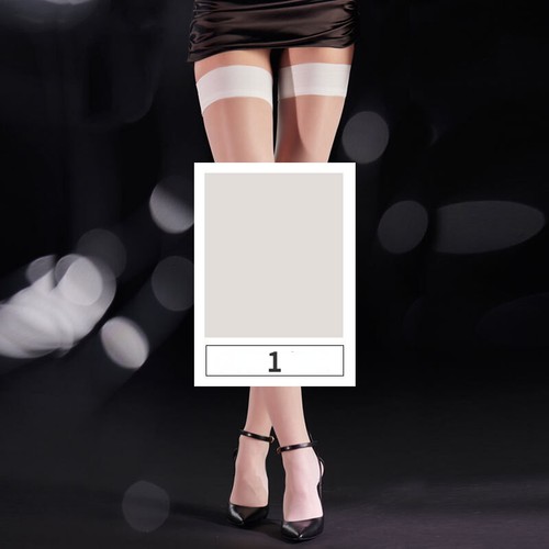 Sexy Damen Durchsichtig Glänzend Oberschenkel Hoch Nylon Strümpfe Halterlose - Picture 13 of 21