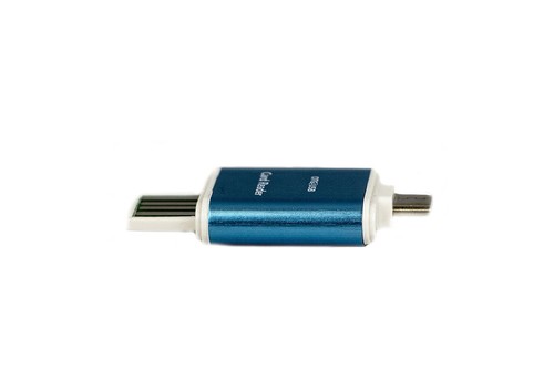 Standard USB & OTG Micro USB microSD/HC Memory Card Reader Writer for Tablet PC - Picture 1 of 4