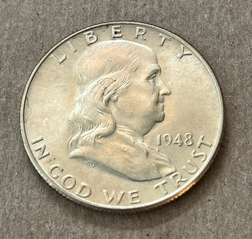 1948 US Franklin Half Dollar Choice Uncirculated