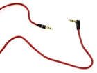 Beats  Monster Replacement L Plug Audio Cable 4 ft 3.5mm Headphones