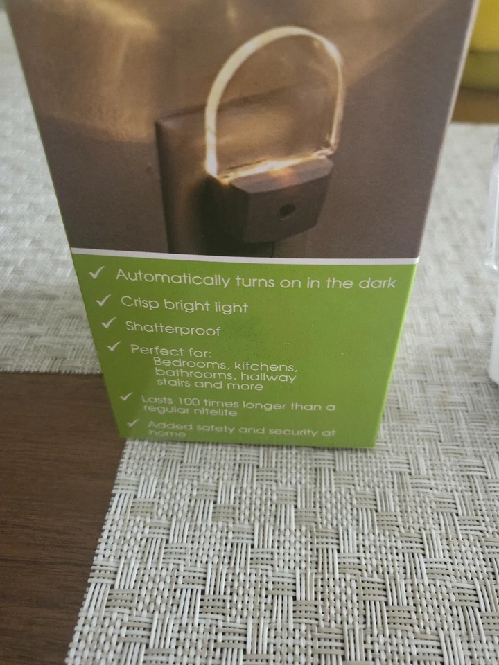 2- Pack LED Greenlite NiteLite Dusk To Dawn Shatterproof Costs .20 a Year New - Image 2 of 2