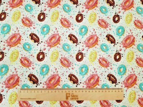 Tessuti e stoffe bianche per hobby creativi, lunghezza/quantità al metro 100% Cotone