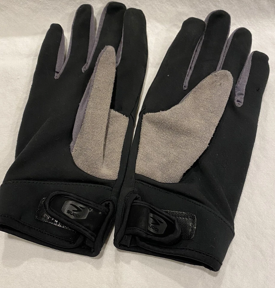 Guantes de ciclismo SUGOI grandes negros grises Foto 2 de 4
