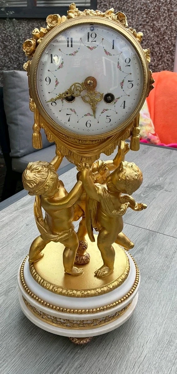 维多利亚时代风格古董时钟| eBay