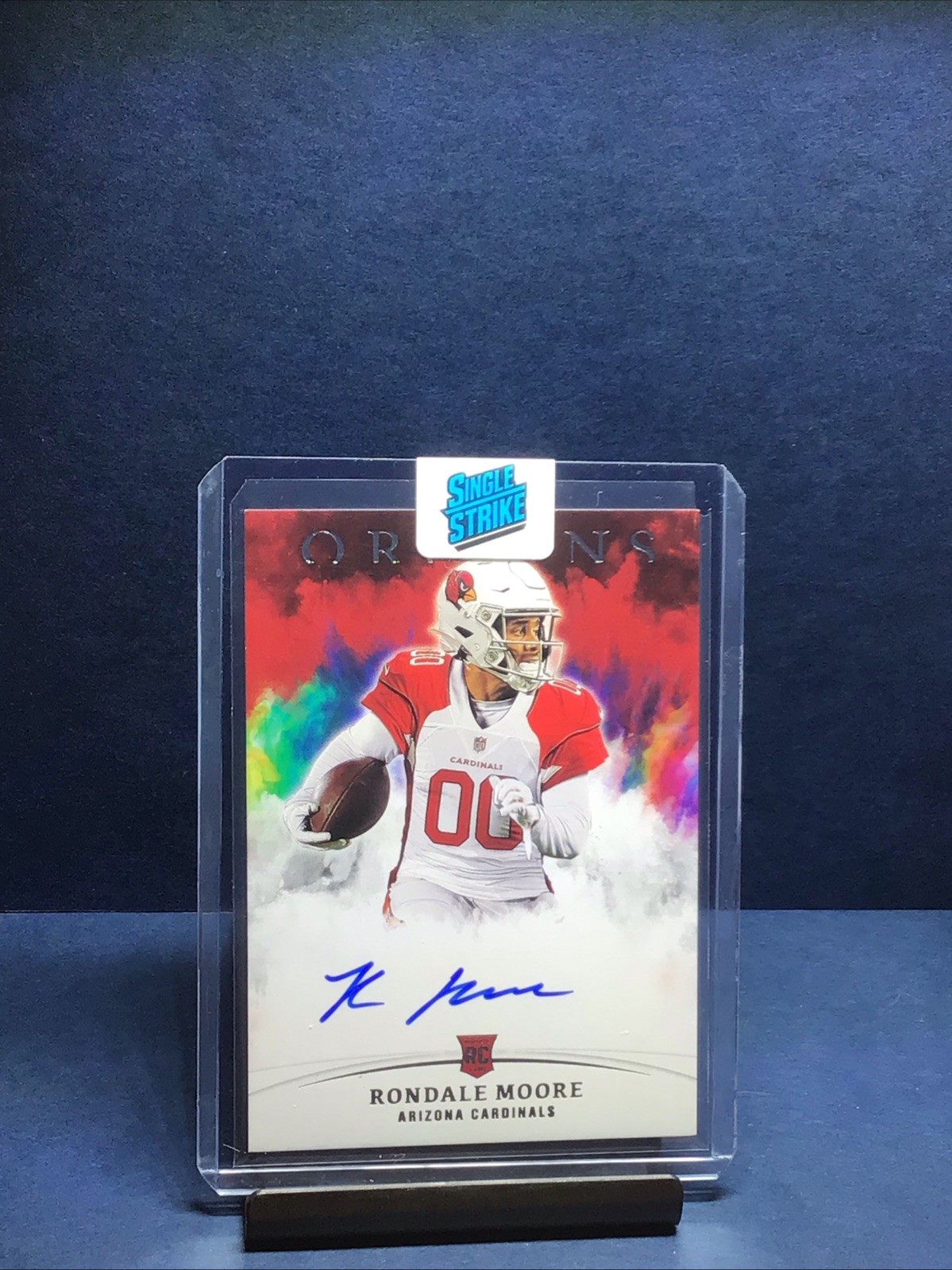 2021 Panini Origins - Rookie Autographs Rondale Moore #RA-RM Red /99 (AU, RC)