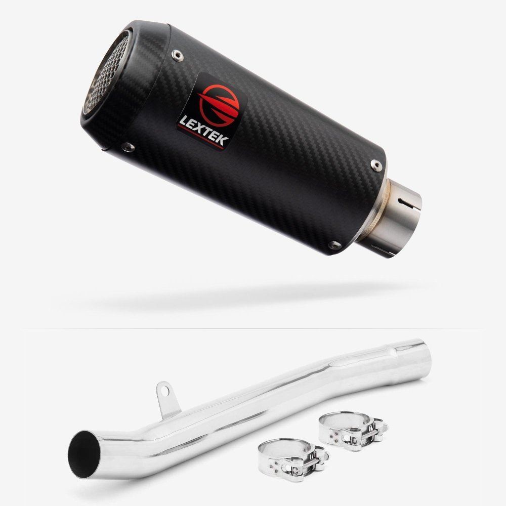 Lextek CP9C Exhaust 180mm with Link Pipe for Suzuki GSF1200 Bandit (96-06)