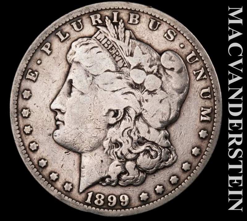 1899-O Morgan Dollar- Scarce Better Date- No Reserve #L6973