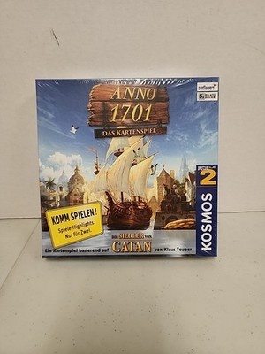 Kosmos Anno 1701 Das Kartenspiel Factory Sealed Catan