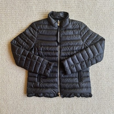 Moncler Lightweight Down Jacket Black Longue Saison Blein Women s Size 1 Small