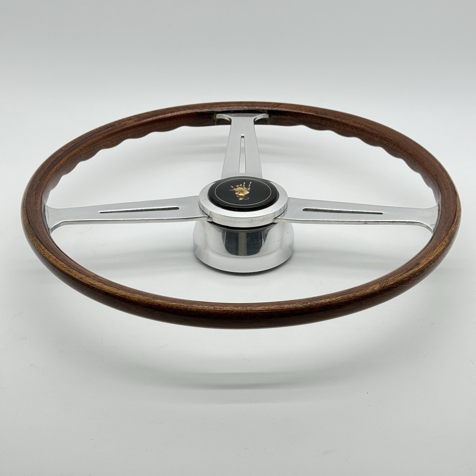 Lamborghini 350GT 400GT Hellebore Steering Wheel + Horn Button 40cm ORIGINAL