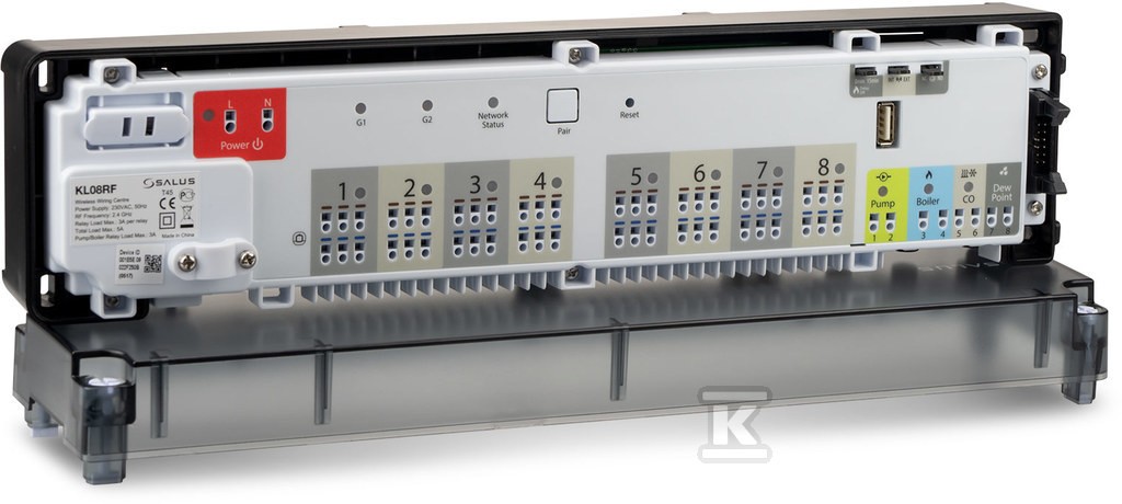 Salus Controls Reduced Size Wireless Wc 8 Zones Kl08rf - Image 2