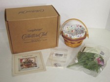 Longaberger CC Mini May Miniature MORNING  GL...