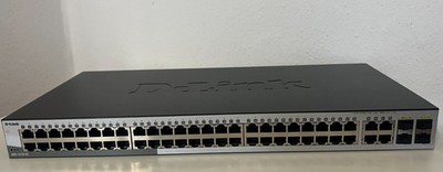 D-Link DGS-1510-52 48xGBit/2xSFP/2xSFP+ Switch | Voll getestet | Top Zustand