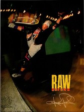 1988 • POWELL PERALTA & VISION STREET  Saiz Lasek print ad •80s skateboard DA-07