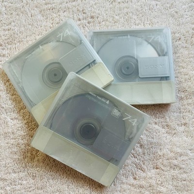 SONY MD mini discs Brand 74min Digital Audio Recorded NEW export from JAPAN