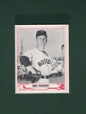 1948 Play Ball: #25 MEL PARNELL, Boston Red Sox ~ 1985 TCMA Ltd. | Tough card