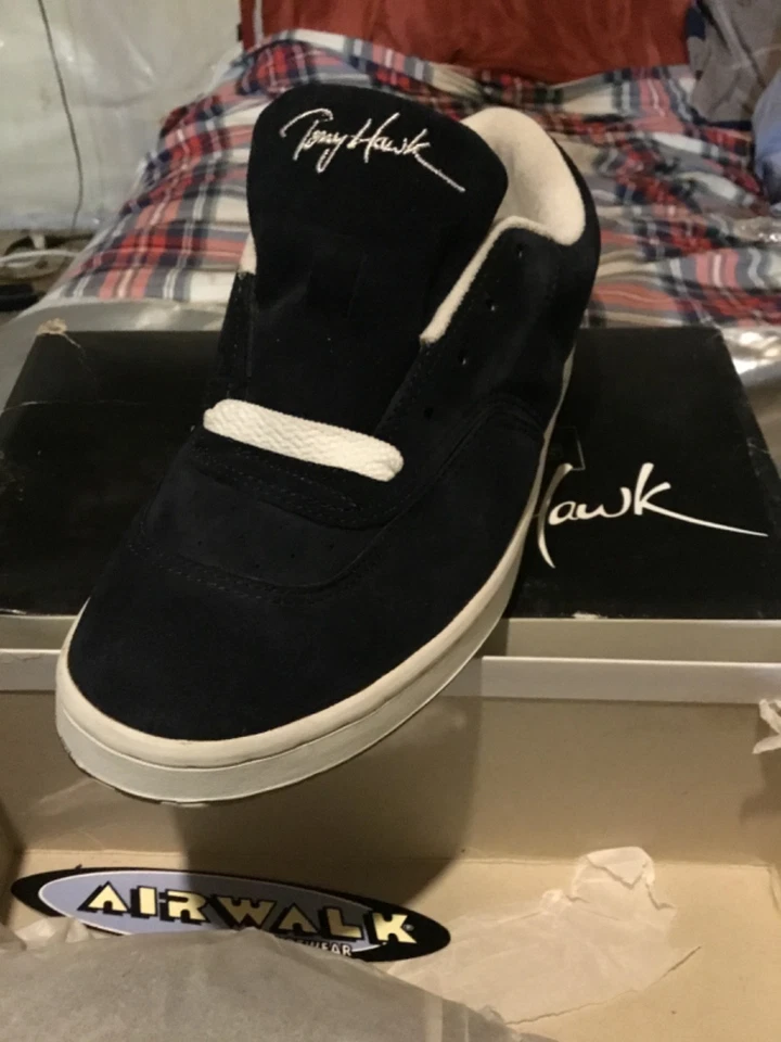 Tony Hawk Airwalk Calzado '94 Nuevo en caja Nuevo en caja Monopatín Vison Street VIC Adio Vans Bam Foto 3 de 4