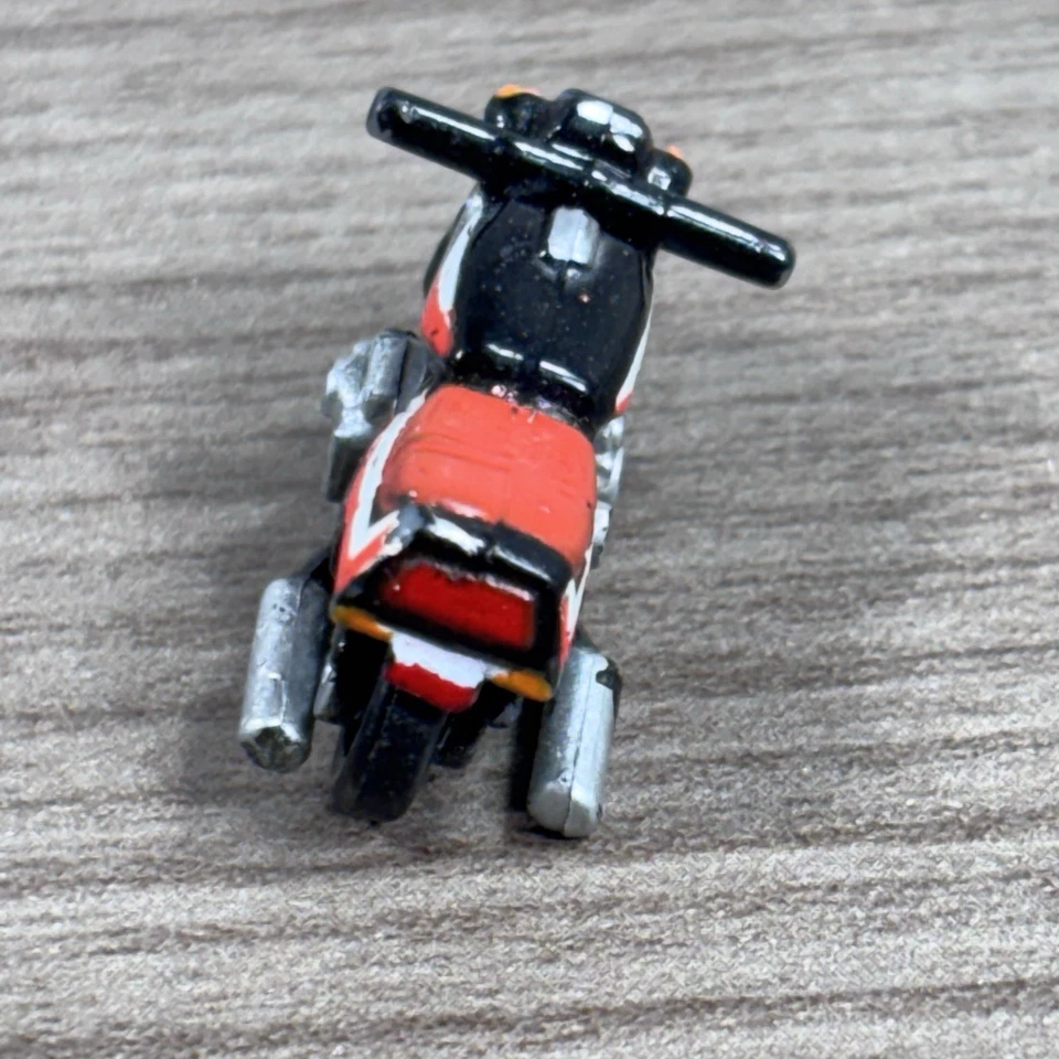 VTG Micro Machines Moto Guzzi Eldorado Motorcycle Black Red - Image 4 of 4