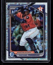 Pascanel Ferreras 2024 Bowman Chrome #BCP-240 1st Bowman Shimmer Refractor