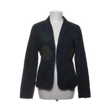 Desigual, Blazer, Größe: 42, Blau/Mehrfarbig, Baumwolle/Polyester, Damen #Oa1