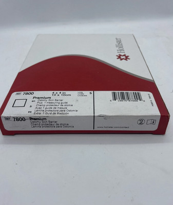 7800 Hollister Skin Barrier, 1 box of 5 / 4x4 wafers Exp Date: 03/2027