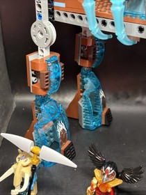 LEGO Chima 70145 Maula's Ice Mammoth Stomper Complete w/ Minifigures Manuals