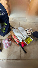 Gray Nicolls Cricket Set with Bag, Bat, Pads, helmet, practicing balls