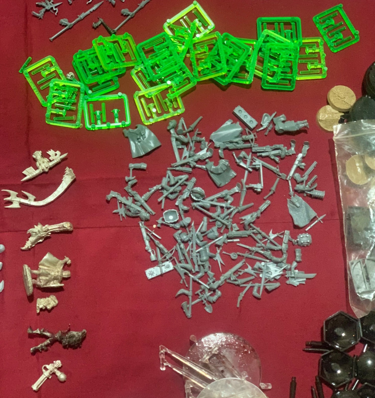 Huge Warhammer Bits Lot – 30 High Elf Archers, Chaos Pewter, Marines image 5