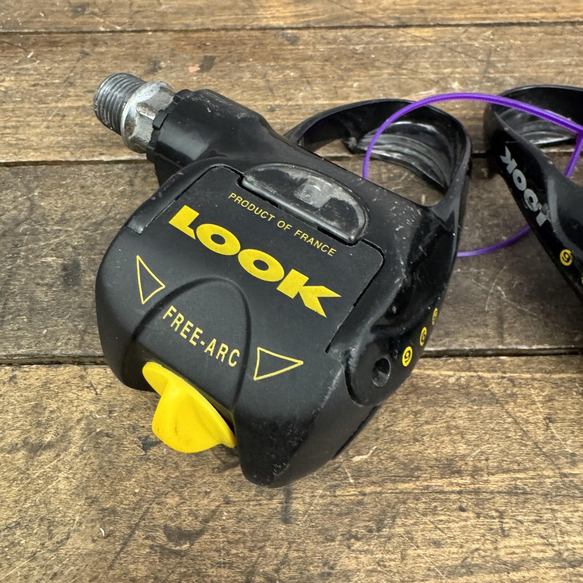 LOOK PP296 Racing Clipless Pedals - Classic L'Eroica 1990s peddles