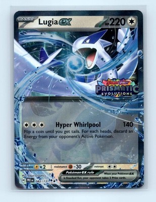 Pokemon tcg Miscellaneous Cards Lugia ex (Prismatic Evolutions Stamped) NM