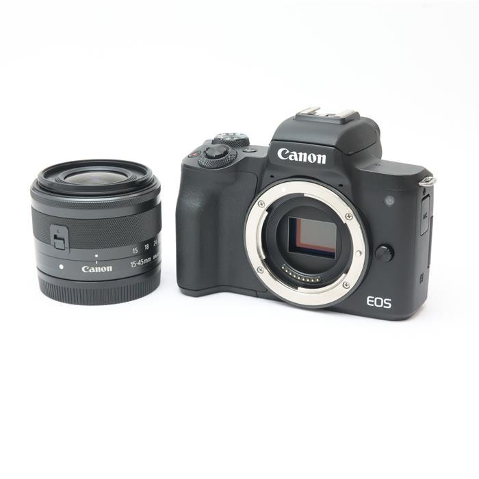 Canon EOS Kiss M EF-M15-45 IS STM Lens Kit Black [Digital Camera]