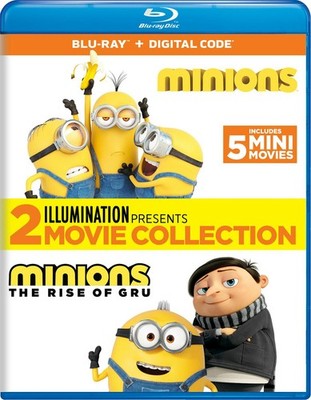 Minions 2-movie Collection Blu-ray Sandra Bullock NEW
