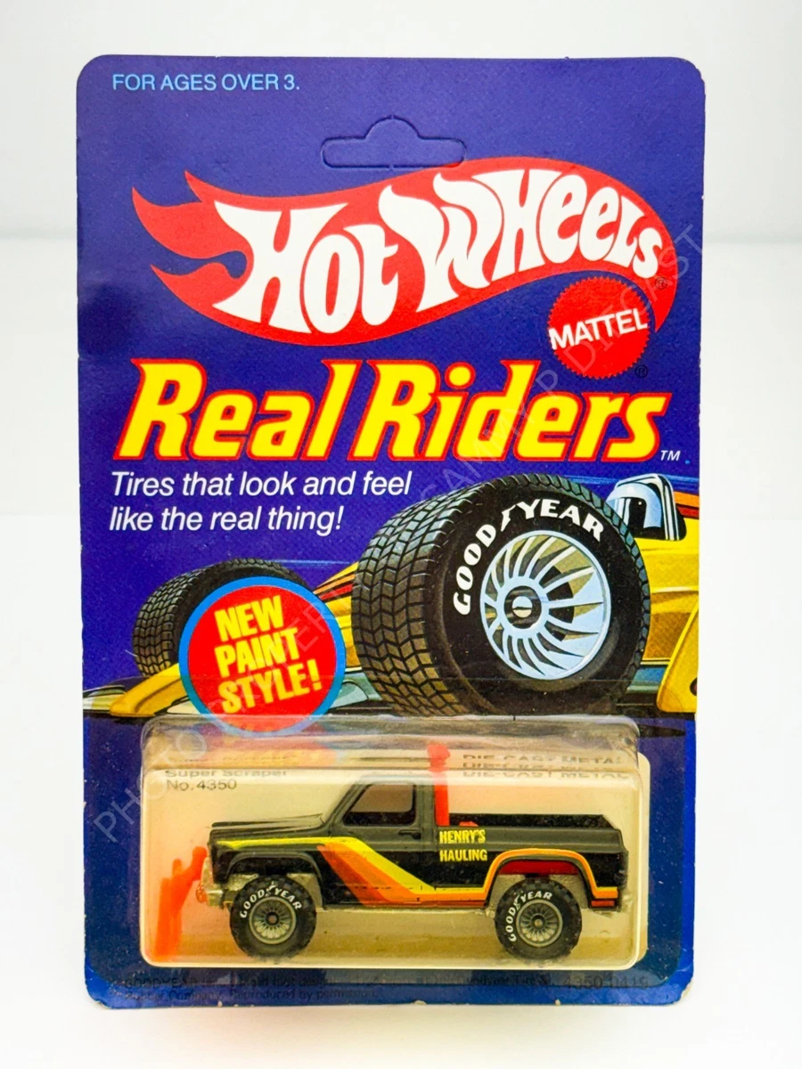 Hot Wheels Real Riders Vintage Manufacture Diecast Cars, Trucks