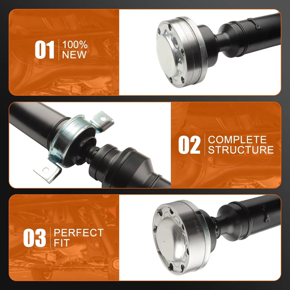 Rear Driveshaft Prop Shaft for 2011 2012 2013 Jeep Grand Cherokee WK2 5.7L Foto 4 de 4