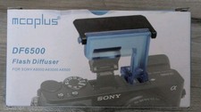 Mcoplus 4 Colors Camera Flash Soft diffuser for Sony A6000 A6500 NEX7 A6300 E2