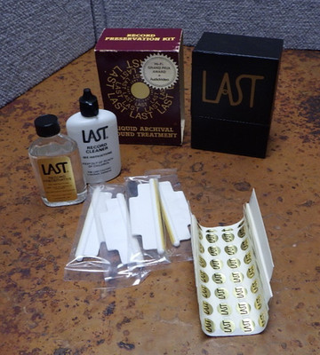 Last Liquid Archival Sound Treatment Record Preservation Kit With Box C2