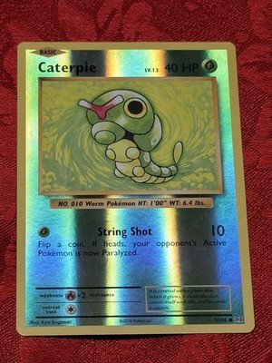 Caterpie 3/108 Evolutions Reverse Holo