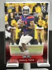 2020 Leaf Draft Red - #46 - Khalil Tate - Arizona Wildcats