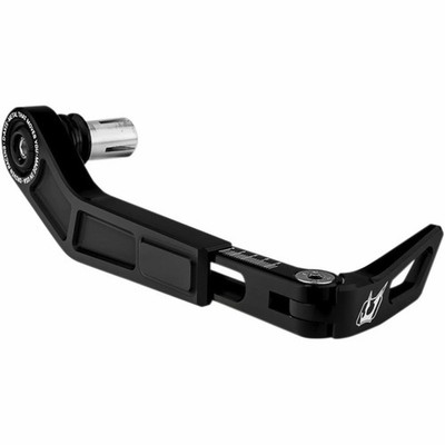 Driven Racing D-Axis Lever Guard - Left - Black Motorcycle Street Bike DXL2-BK