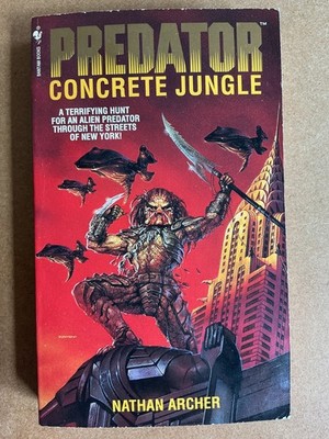 Predator Concrete Jungle Sci Fi Paperback 1995 1st Edition Bantam Dark Horse