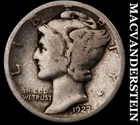 1927-S Mercury Dime- Silver- Scarce Better Date- No Reserve #K2087