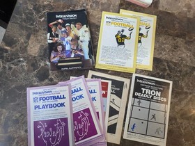 Lot of 100 Authentic Vintage Atari/ Intellivision Manuals/Promo, Mixed quality