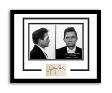 Johnny Cash Autographed Signed 11x14 Framed Photo ACOA