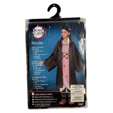 Demon Slayer Nezuko Kimono Dress Child Costume Small 4-6