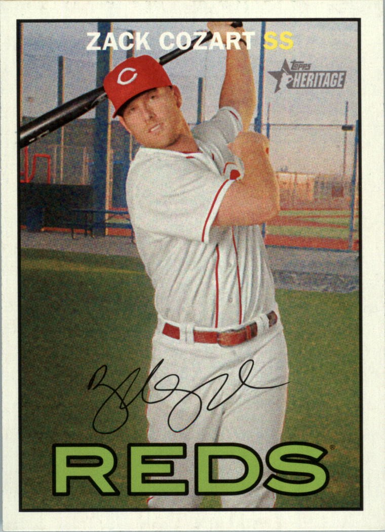2016 Topps Heritage #329 Zack Cozart - BB