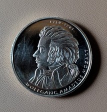 Niemcy 10 euro, 2006 250. urodziny Wolfganga Amadeusza Mozarta
