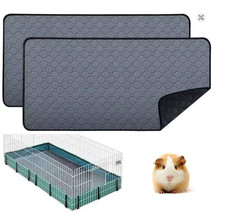 Guinea Pig Cage Liner Washable Reusable Non Slip Pet Urine Pad
