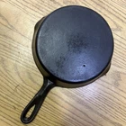 Wagner (Unmarked) Cast Iron Skillet #5 8-Inch Skillet, Pre-1960s Restored