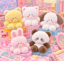 PoPomals Plush Keychain Gashapon Qualia Kawaii Animal Japan 1 Random Figure